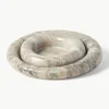 Marmeren sierschalen Owen, set van 2