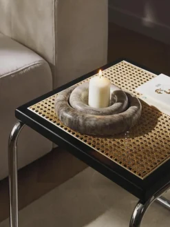 Marmeren sierschalen Owen, set van 2