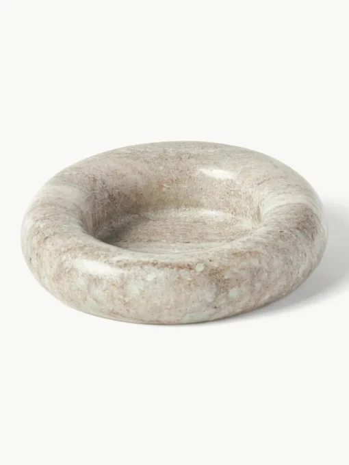Marmeren sierschalen Owen, set van 2