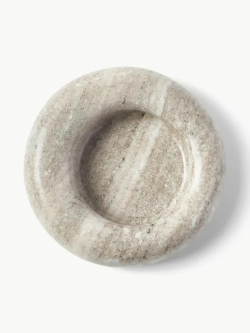 Marmeren sierschalen Owen, set van 2