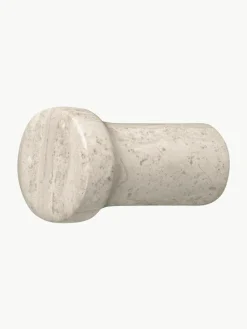 Marmeren wandhaken Lamura, 2 stuks
