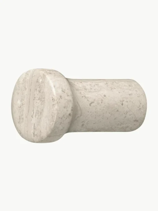 Marmeren wandhaken Lamura, 2 stuks
