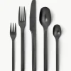 Mat geborstelde bestekset Manufacture Rock, 4 personen (20-delig)