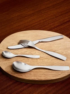 Mat geborstelde bestekset Citterio, 4 personen (16-delig)