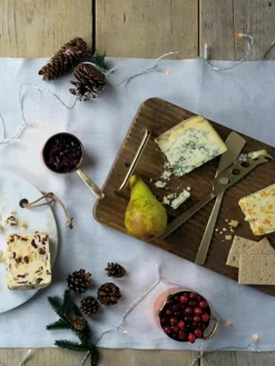 Mat geborstelde kaasmessen Art Cheese, set van 3