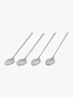 Mat geborstelde lepels Sletten, 4 stuks