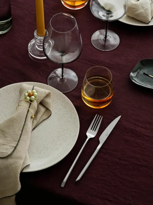 Mat geborstelde tafelvork Sletten, handgemaakt