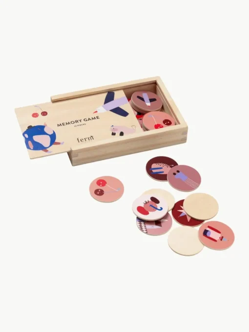 Memoryspel Critter van grenenhout