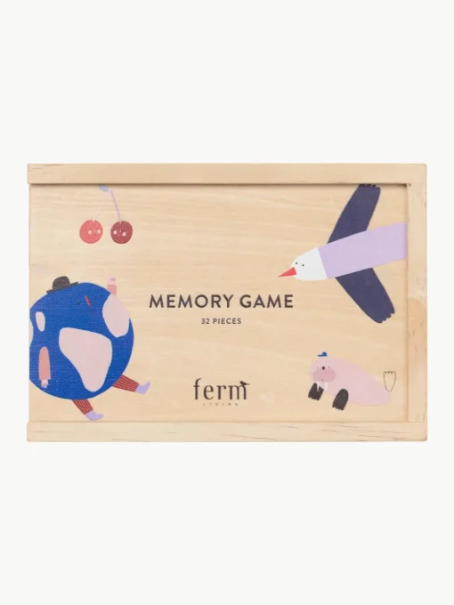 Memoryspel Critter van grenenhout