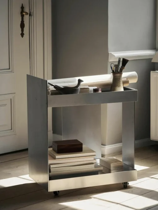 Metalen barcart Lager