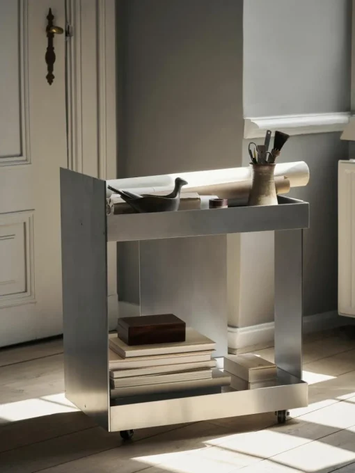 Metalen barcart Lager