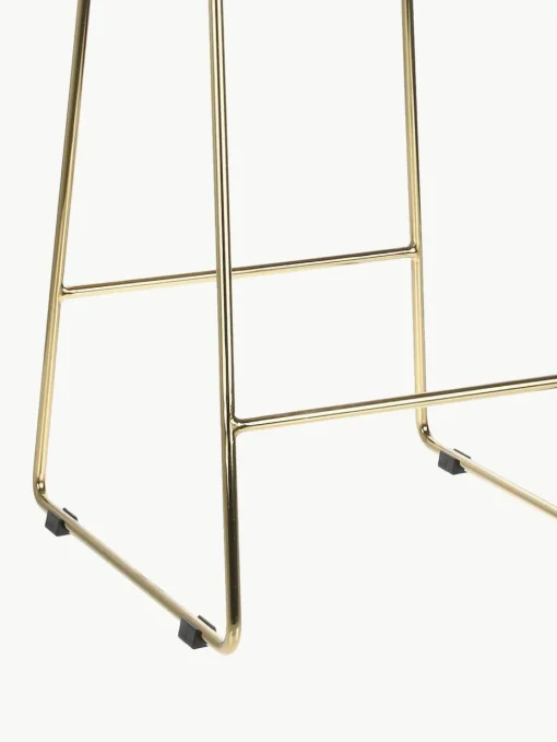 Metalen barstoelen Wire, 2 stuks