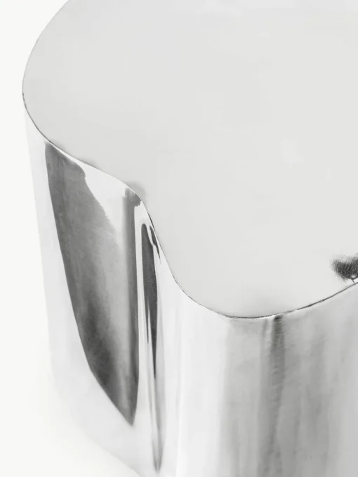 Metalen bijzettafel Dale in organische vorm