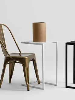 Metalen bijzettafel Lupe