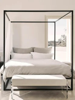 Metalen hemelbed Belle