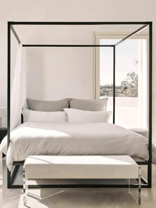 Metalen hemelbed Belle