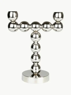Metalen kandelaar Bubble