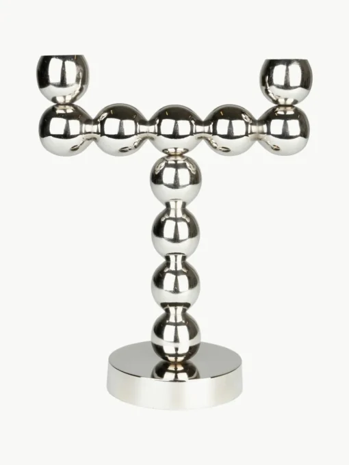 Metalen kandelaar Bubble