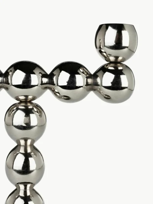 Metalen kandelaar Bubble