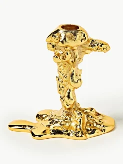 Metalen kandelaar Drip