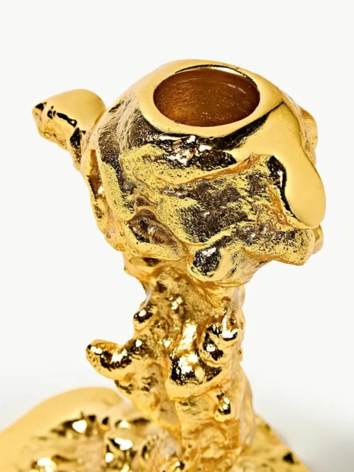 Metalen kandelaar Drip