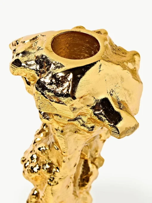 Metalen kandelaar Drip