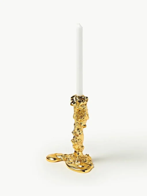 Metalen kandelaar Drip