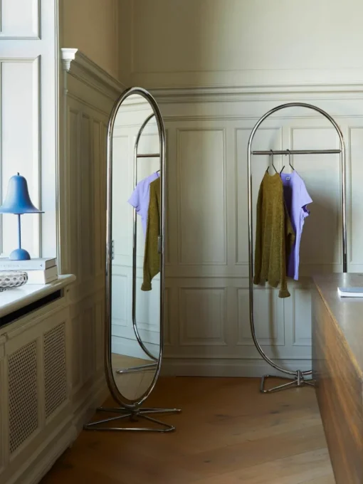 Metalen kapstoksysteem 1-2-3, design Verner Panton