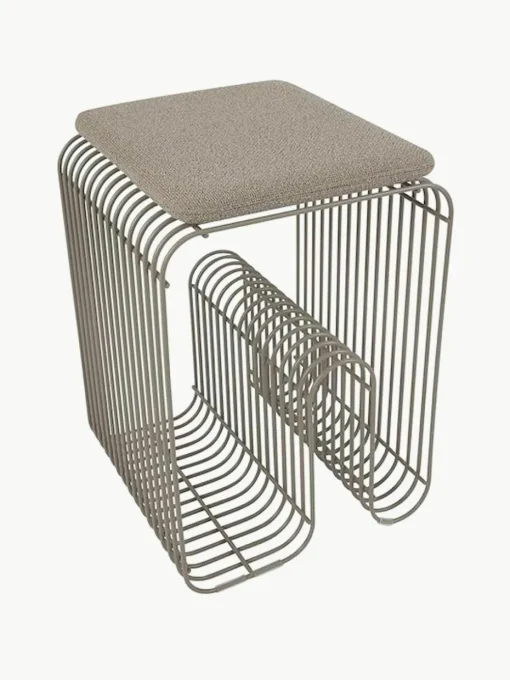 Metalen kruk Curva