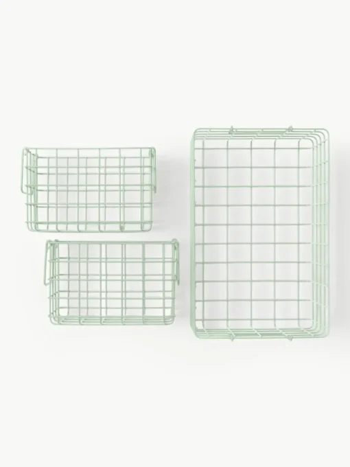 Metalen opbergmanden The Baskets, set van 3