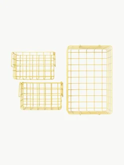 Metalen opbergmanden The Baskets, set van 3