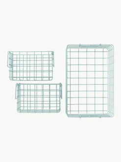 Metalen opbergmanden The Baskets, set van 3