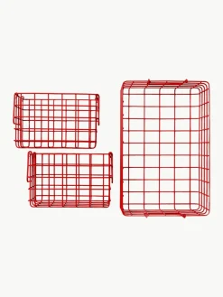Metalen opbergmanden The Baskets, set van 3