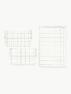 Metalen opbergmanden The Baskets, set van 3