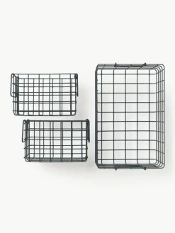 Metalen opbergmanden The Baskets, set van 3