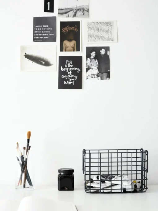 Metalen opbergmanden The Baskets, set van 3