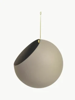 Metalen plantenpot Globe om op te hangen