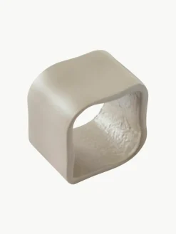 Metalen servetringen Bille, 4 stuks