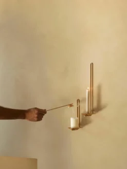 Metalen wandkaarshouder Clip
