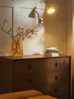 Metalen wandlamp Arturo