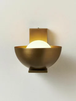 Metalen wandlamp Collins