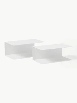 Metalen wandnachtkastjes Neptune, 2 stuks