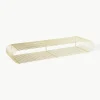 Metalen wandrek Curva, B 80 cm