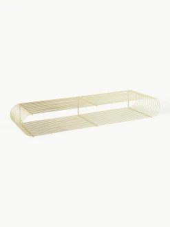 Metalen wandrek Curva, B 80 cm