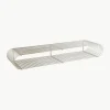 Metalen wandrek Curva, B 80 cm