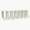 Metalen wandrek Curved