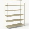 Metalen wandrek Dora