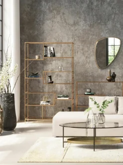 Metalen wandrek Loft