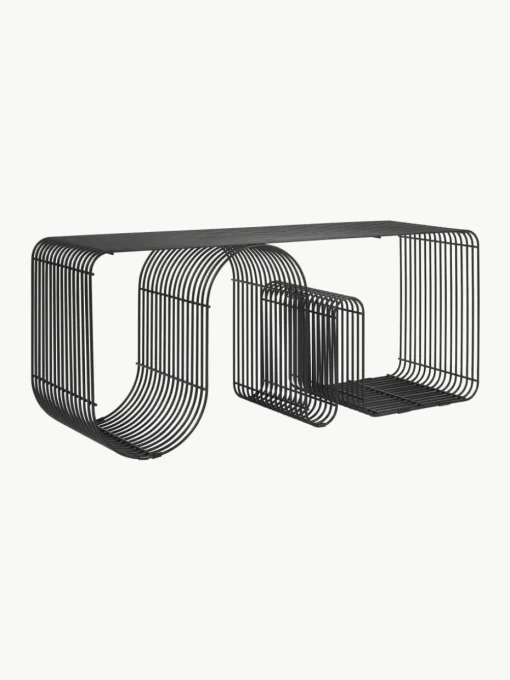Metalen zitbank Curva