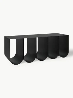 Metalen zitbank Curved